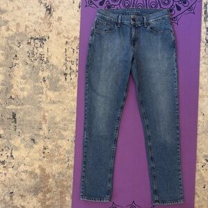 Mott & Bow Boyfriend Blue Denim Jeans size 27x30